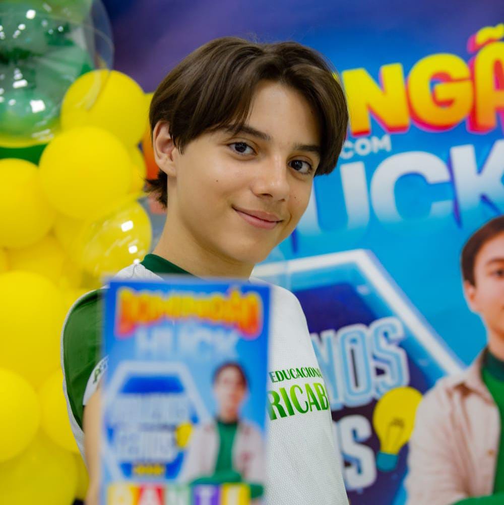 Amazonense retorna ao palco do Domingão do Huck para semifinal do 'Pequenos Gênios'