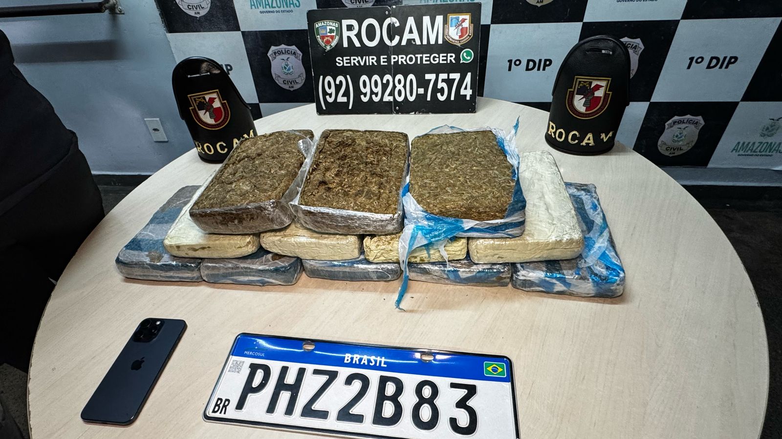 Motorista acusado de estelionato é preso com drogas em Manaus