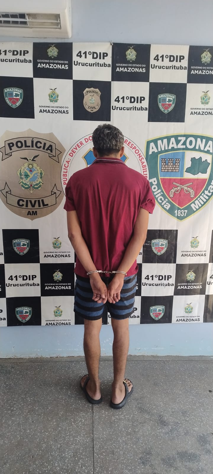 Homem é preso por tentar matar morador espancado em praça de Itapiranga