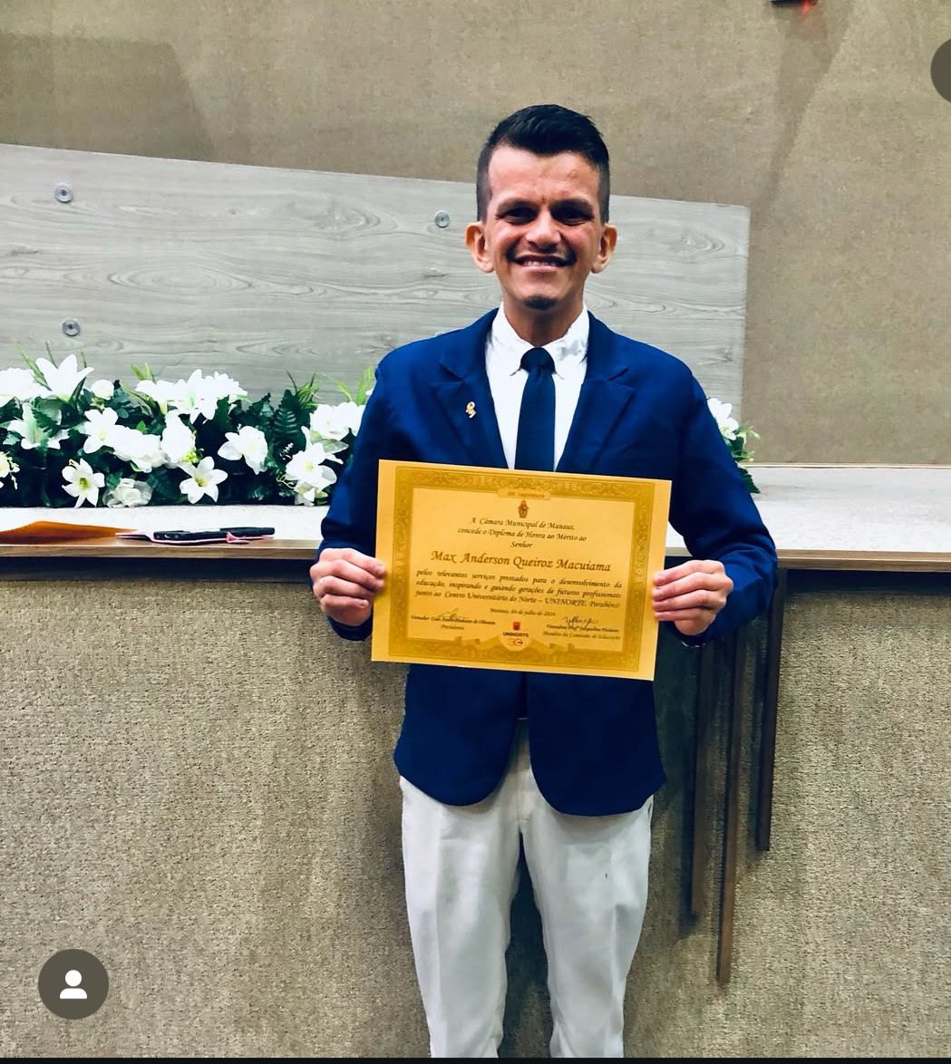 No Dia dos Professores, educador amazonense inspira por trajetória na área da saúde