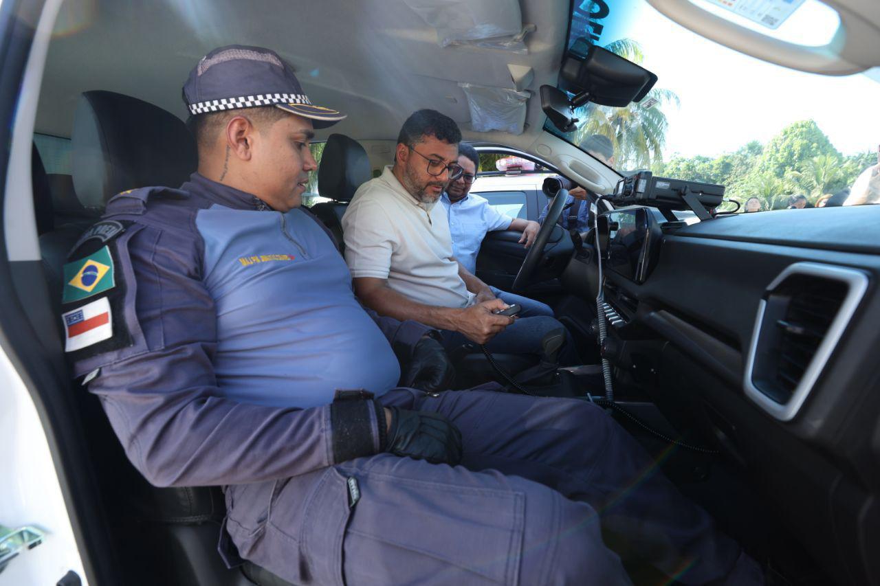 PM recebe viaturas com inteligência artificial para combate ao crime na Tríplice Fronteira