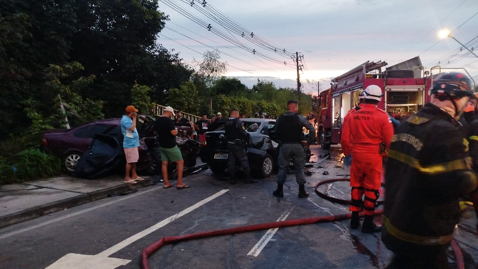 Testemunha diz que motorista na contramão causou acidente no Distrito Industrial