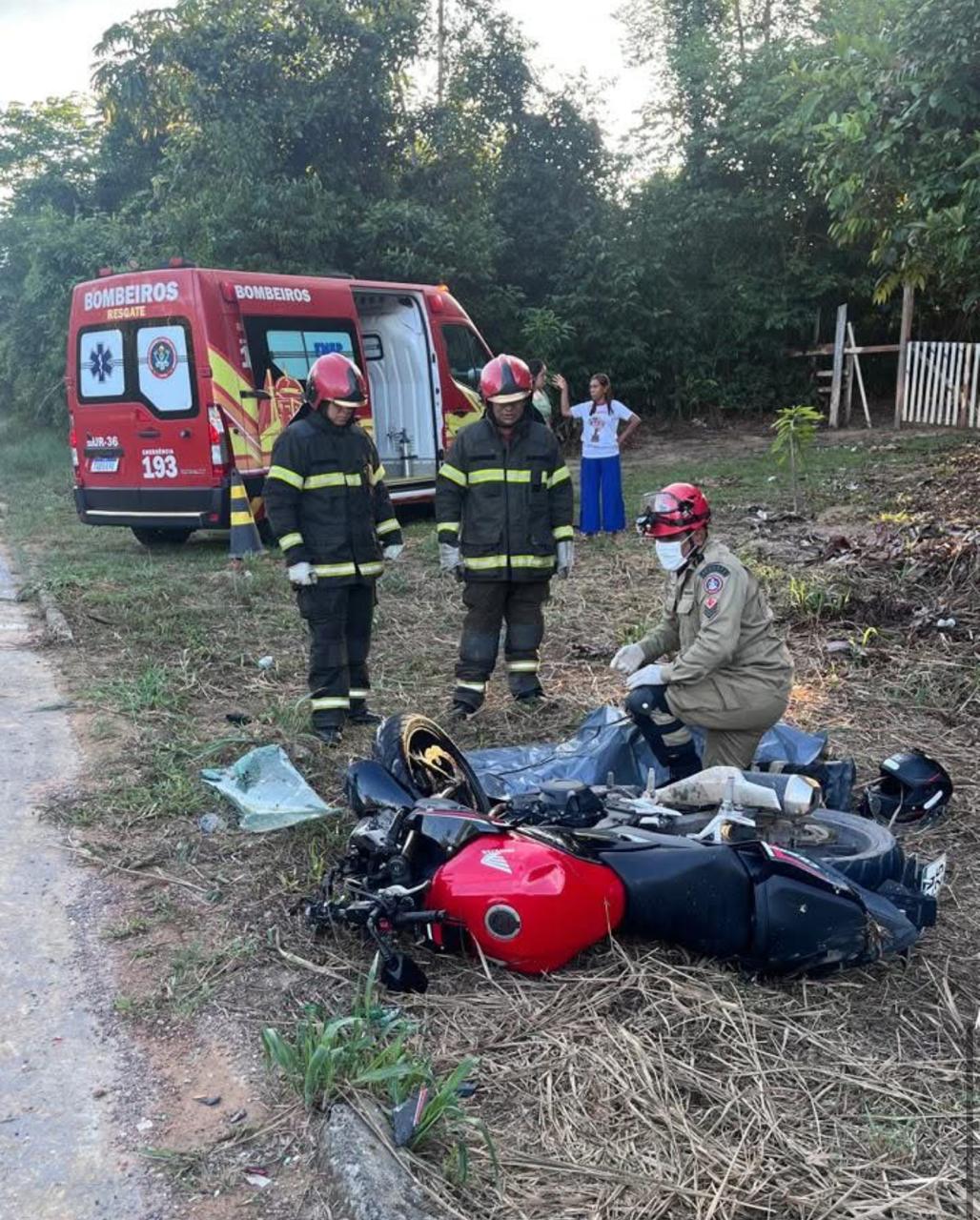 Motociclista morre em grave acidente na BR-174