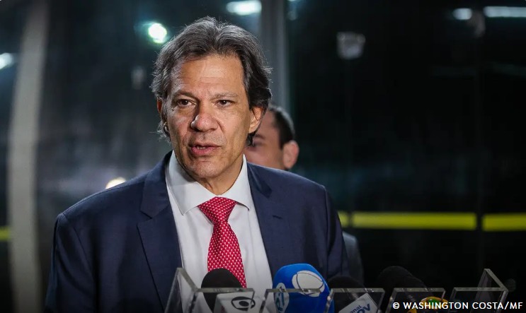 Em discurso no Brics, Haddad cobra impostos de super-ricos