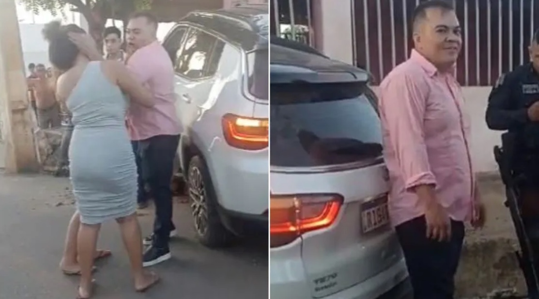 Após ser solto, delegado que deu 'tapão' no rosto de mulher volta a ser preso