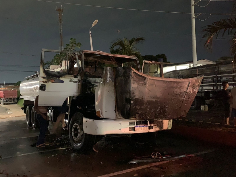 Idoso morre em Manaus após explosão de celular em cabine de caminhão