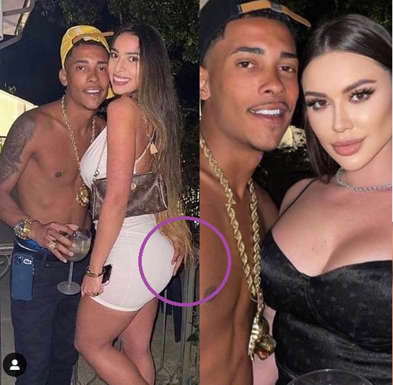 MC Poze surge em festança com mulherada e ex grávida manda recado