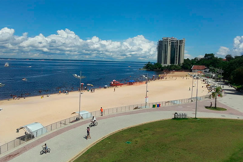 Praia da Ponta Negra abre a partir deste sábado para público vacinado contra a covid