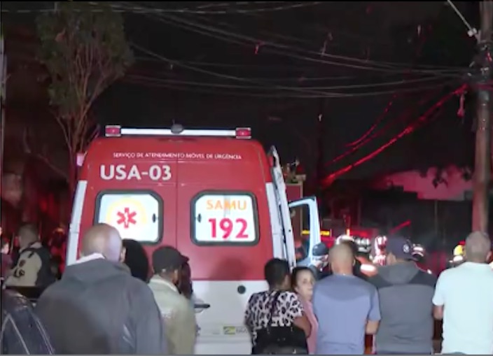 Bebê morre em desabamento de prédios em Belo Horizonte