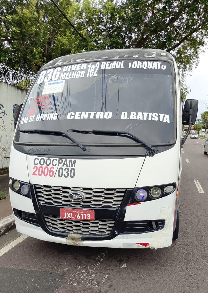 Fiscalização flagra motorista sem CNH conduzindo “Executivo” na Djalma Batista