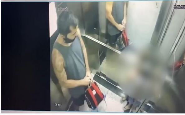 Homem flagrado esmurrando enteado de 4 anos já agrediu a própria mãe