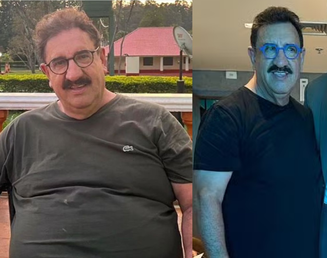 Ratinho perde 12 kg aos 69 anos e fala sobre nova rotina: 'voltei a jogar futebol'