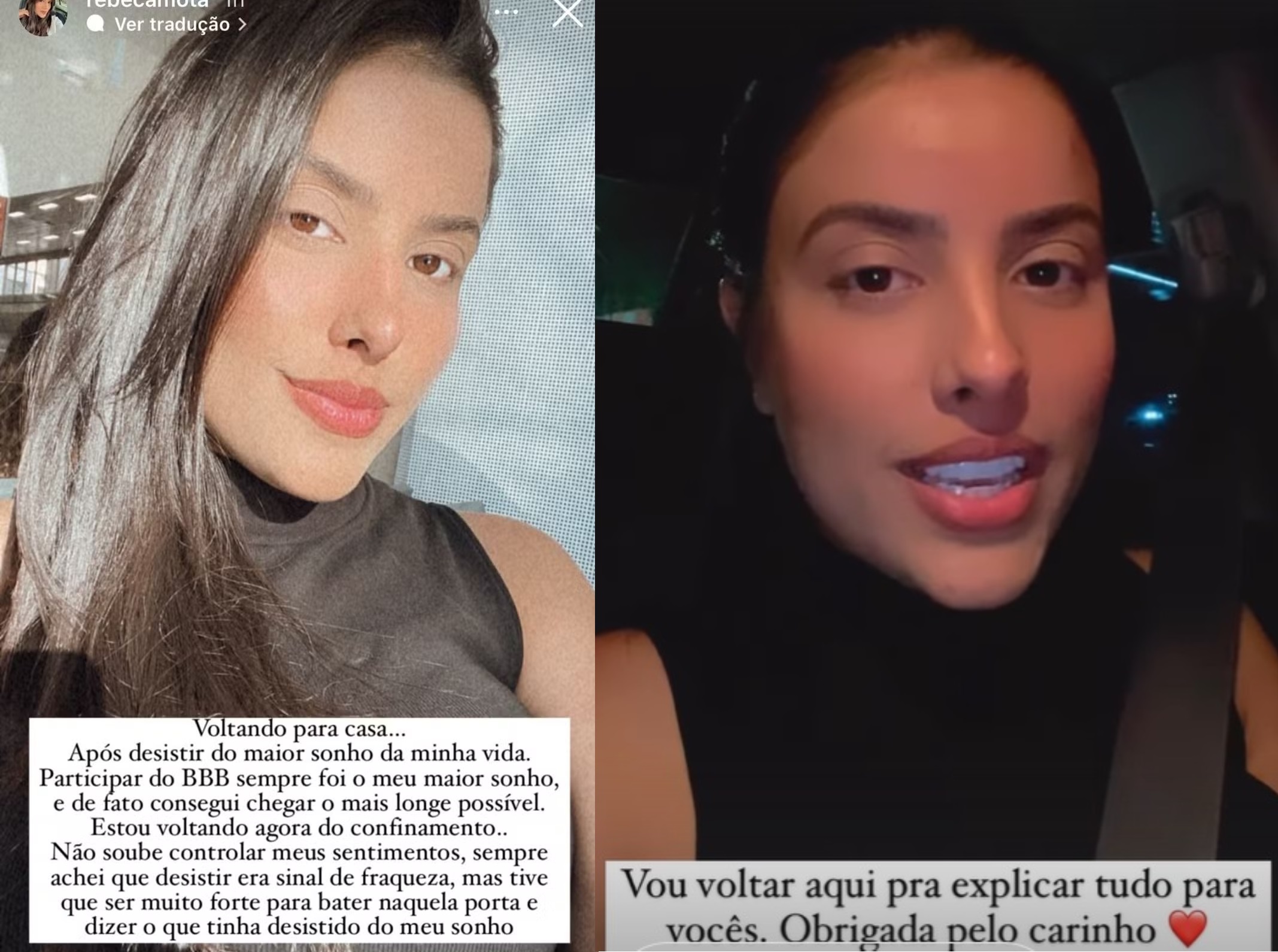 No pré-confinamento, dentista desiste do BBB24:' voltando agora'