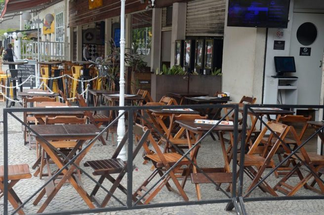 Projeto propõe auxílio de R$ 2 mil para restaurantes, bares e lanchonetes