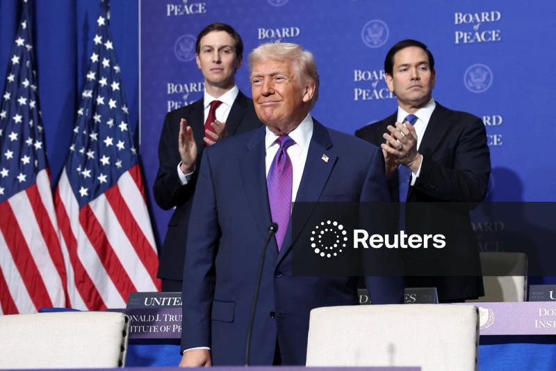 Trump diz ao Conselho da Paz que foram arrecadados US$7 bi para Gaza