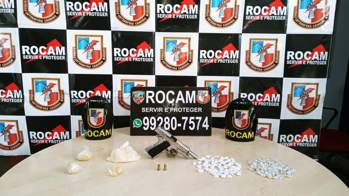 Homem é preso com drogas ao tentar fugir da polícia em Manaus