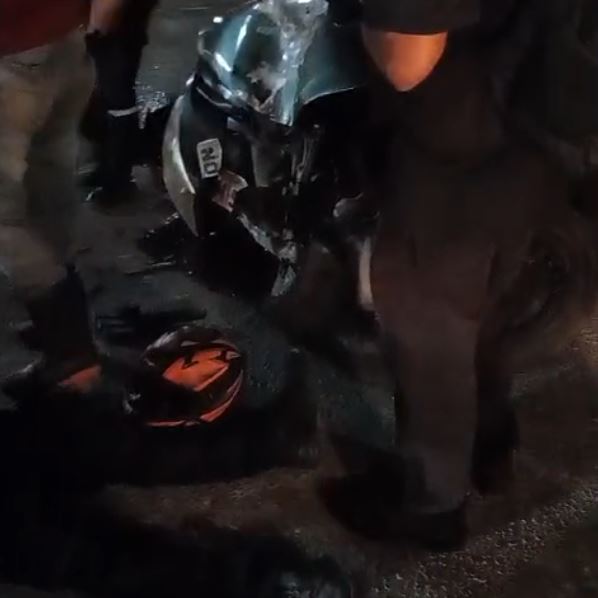 Com sinais de embriaguez, motorista atropela dupla em moto no Distrito Industrial