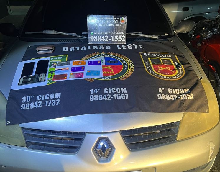 Grupo é preso por furtar veículos usando 'chapolin' em Manaus