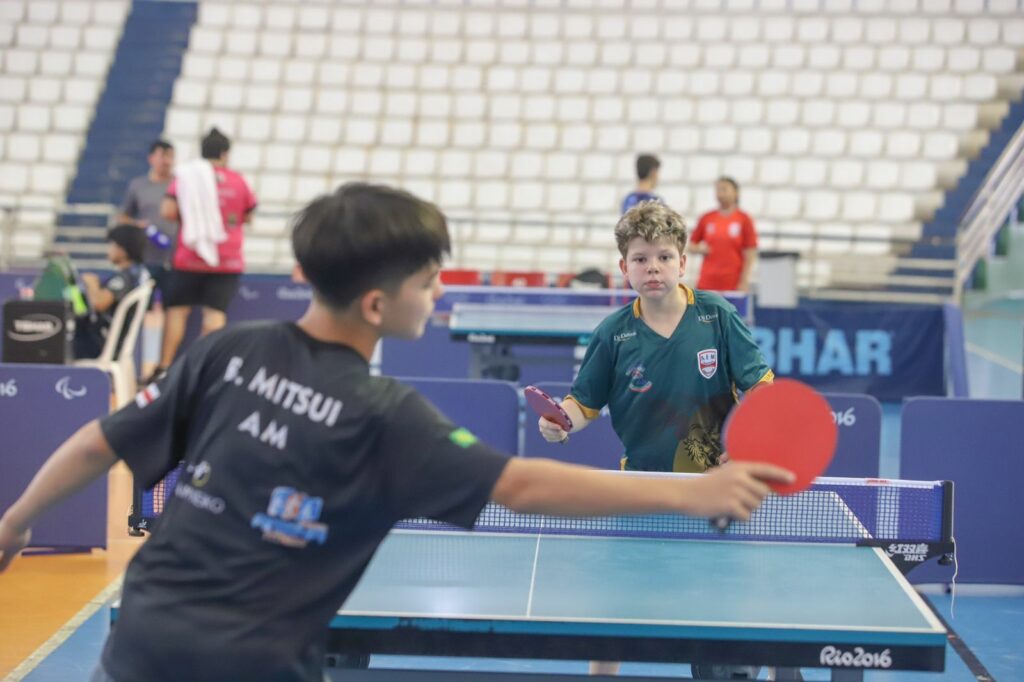 Jovens talentos brilham na 7ª Etapa do Campeonato Amazonense de Tênis de Mesa