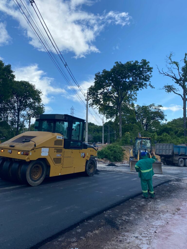 Trânsito é alterado no Distrito Industrial de Manaus para obra; veja como fica