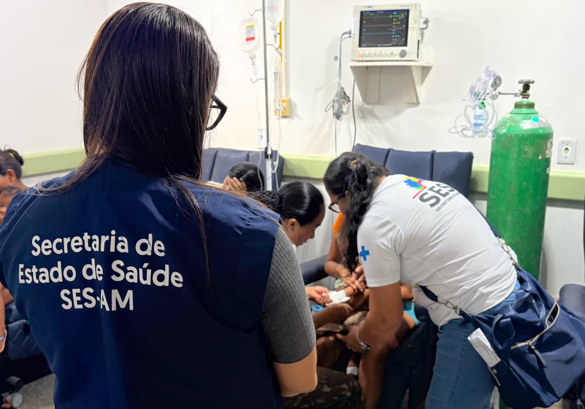 SES-AM monitora casos de doenças respiratórias e diarreicas em São Gabriel da Cachoeira
