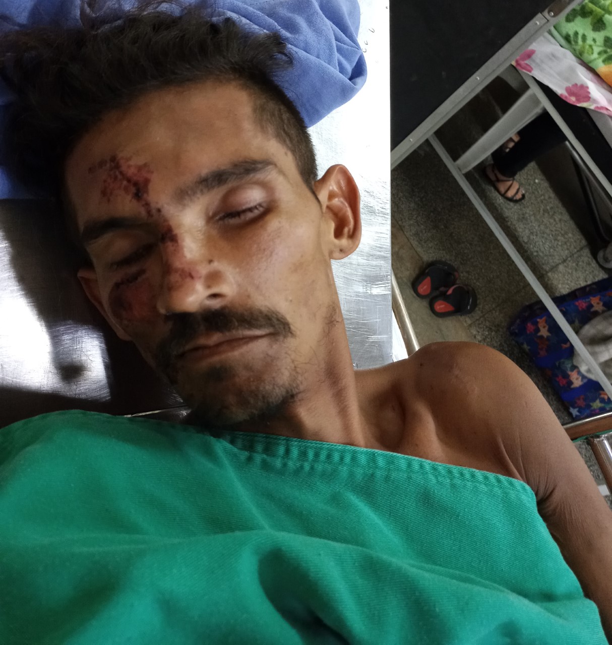 Hospital procura familiares de paciente atropelado em Manaus