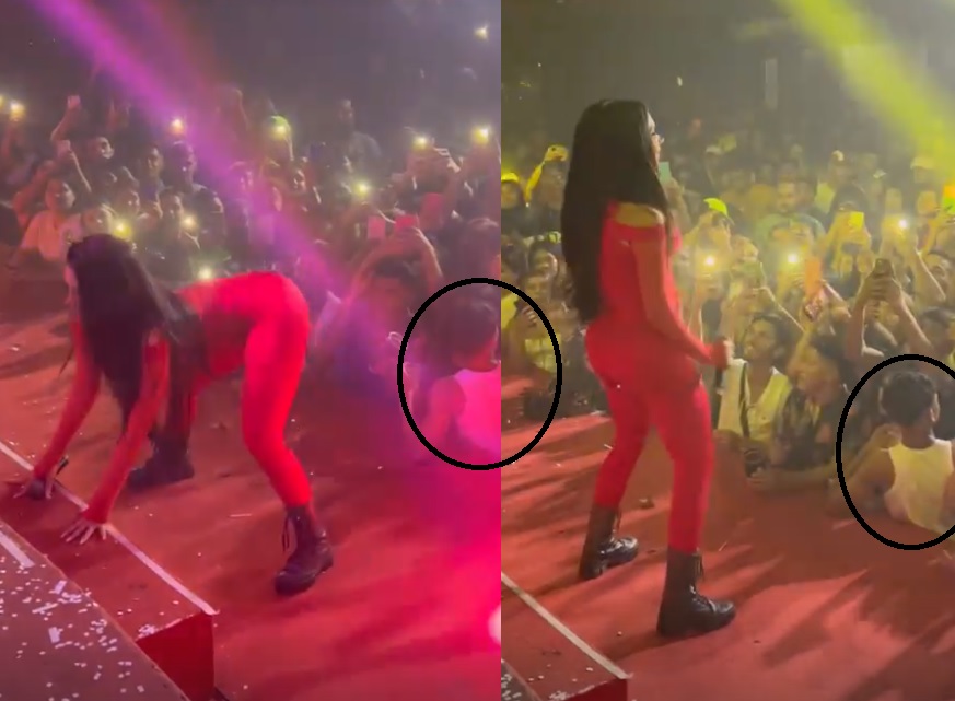 Tainá Costa interrompe show no Pará e dá bronca em fã: ‘falta de respeito'