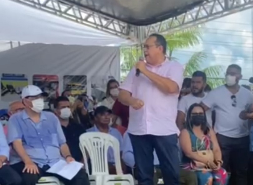 'Meu governador é o Eduardo Braga', afirma Silas Câmara em evento no Careiro
