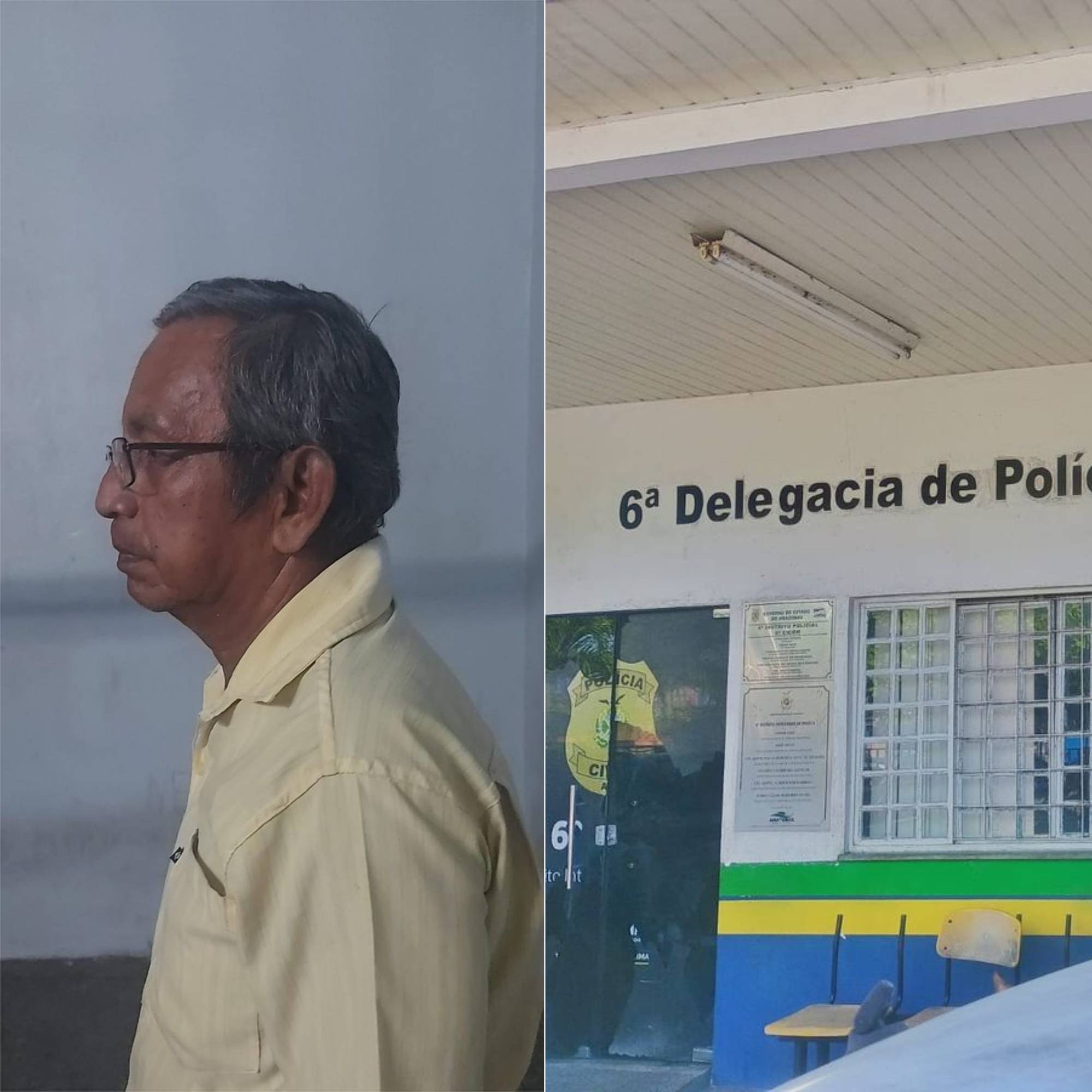 Idoso vai à delegacia registrar B.O e acaba preso por estupro de criança na Cidade Nova