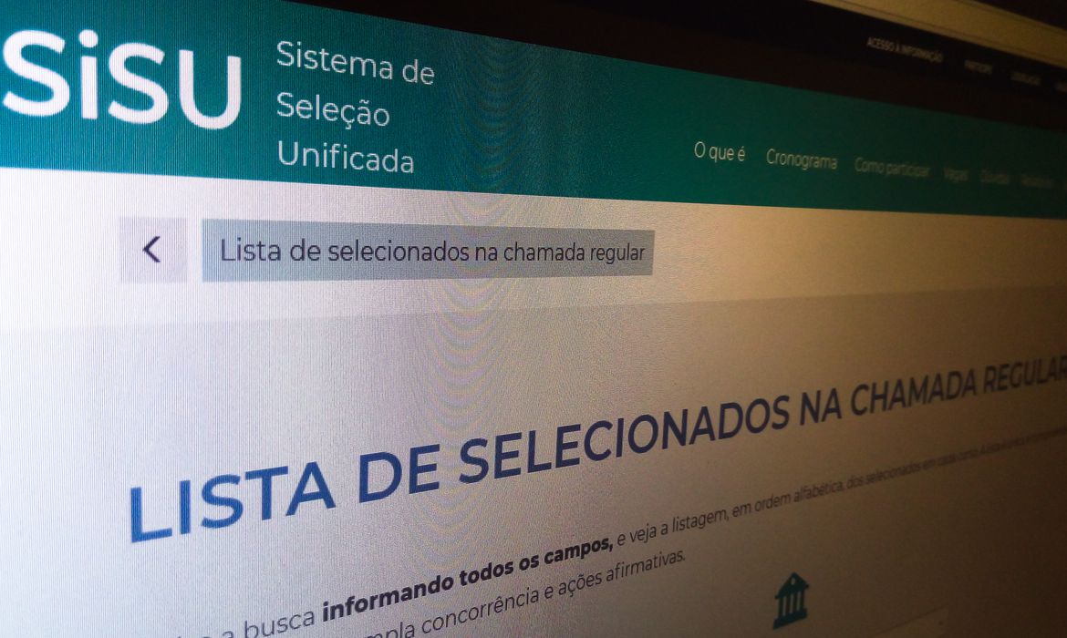 Sisu: MEC divulga hoje segunda chamada dos selecionados no processo seletivo