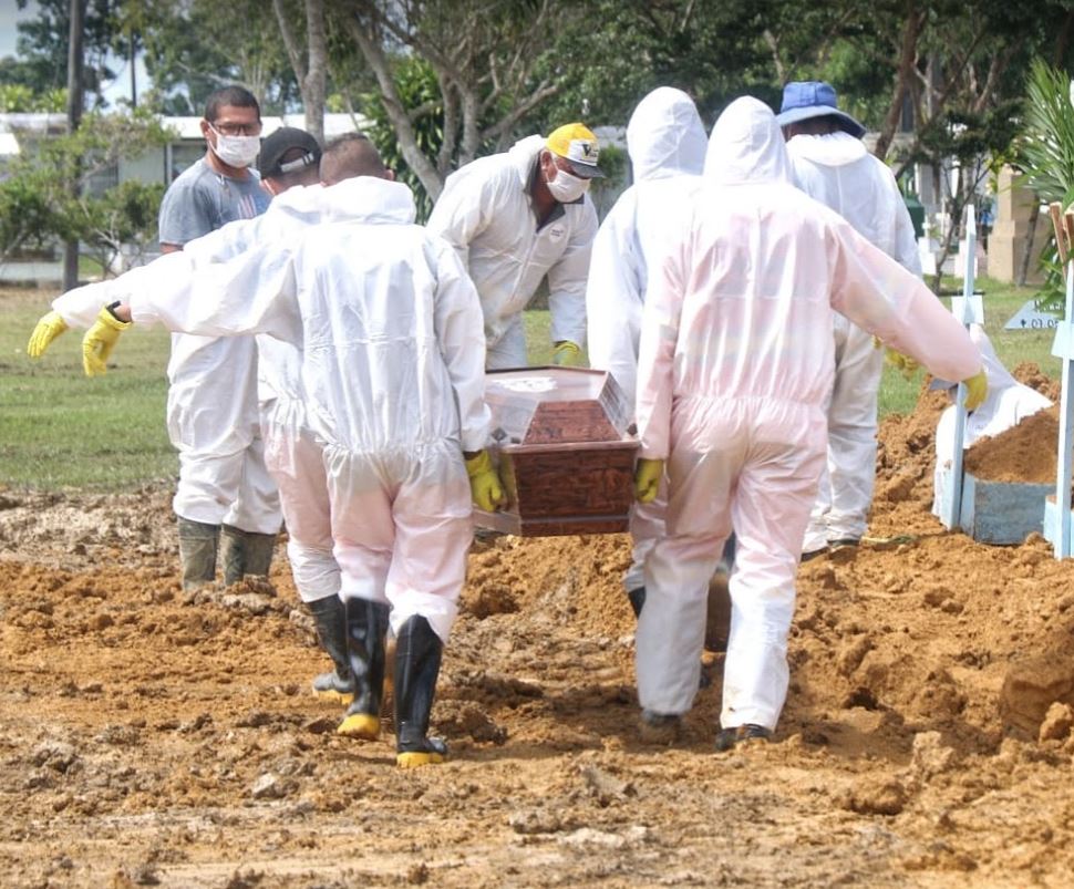 Cemitérios tem 35 sepultamentos no Natal e uma morte por covid-19 em Manaus