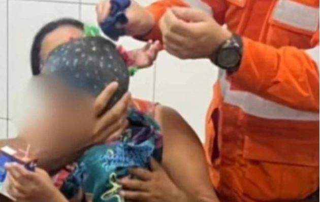 Corpo de Bombeiros é acionado para socorrer criança  no 'Dia do Cabelo Maluco'
