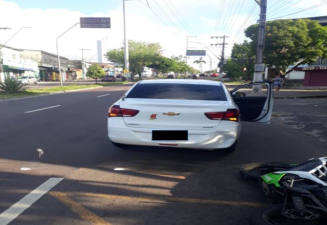 Em menos de 1 hora, dois acidentes de trânsito são registrados em Manaus