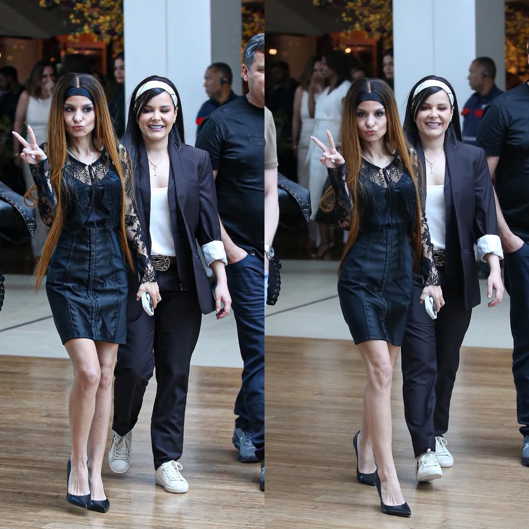 Maiara e Maraísa roubam a cena durante passeio em shopping; fotos