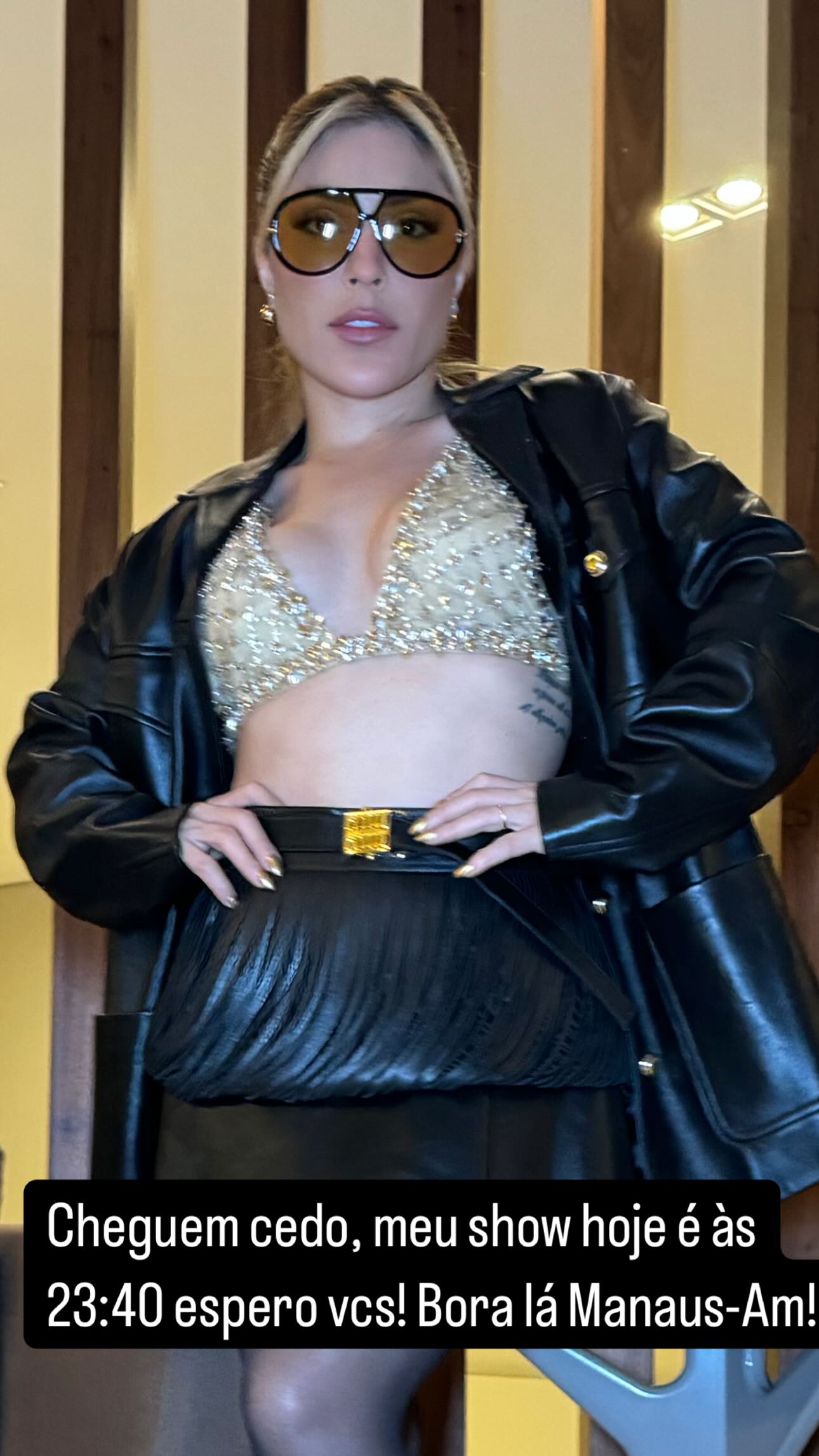 Manu Bahtidão manda recado a manauaras antes de show no Passo a Paço