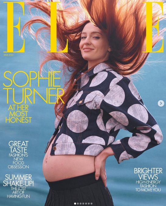 Sophie Turner deixou celular de lado para tratar distúrbio de imagem e alimentar: ‘Viva a vida real’