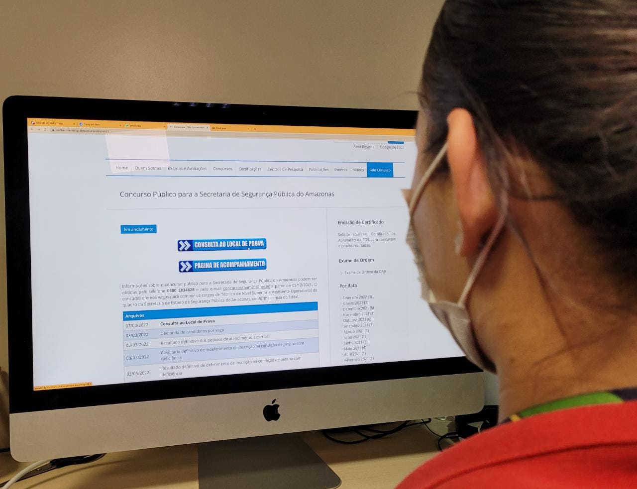 SSP disponibiliza para consulta locais de prova de concurso no Amazonas