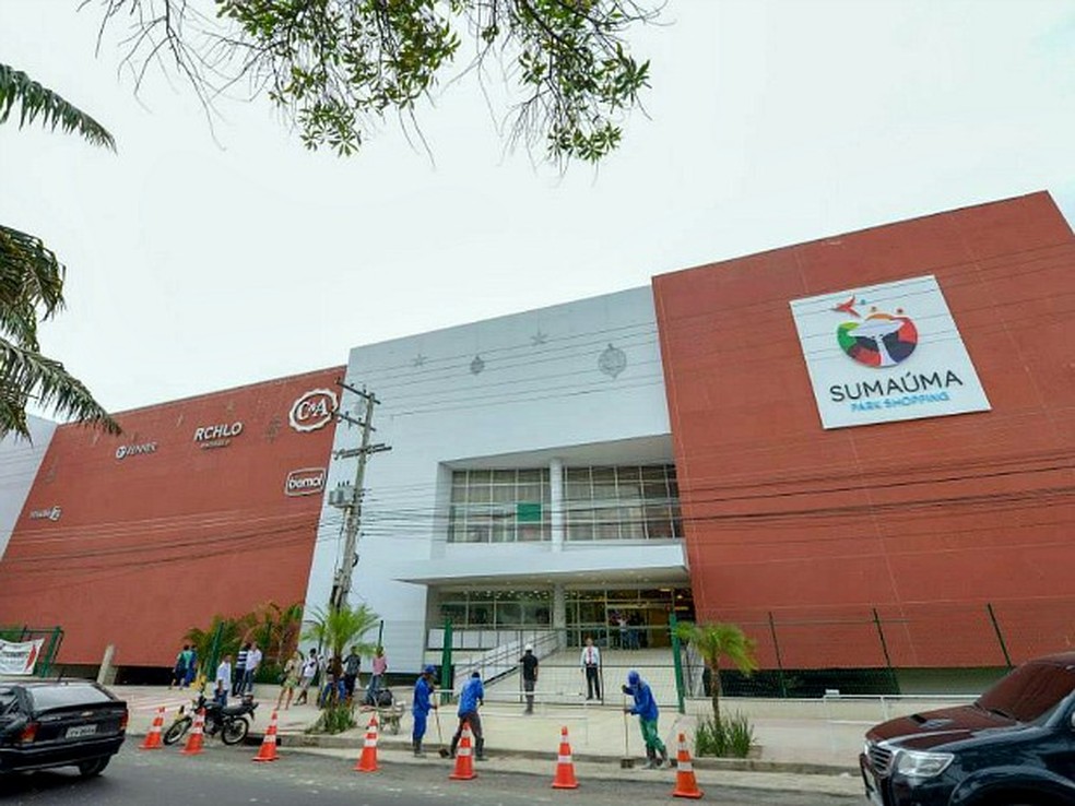 Em Manaus, Shopping Sumaúma diz que 'segue funcionando normalmente' após assalto à loja da Samsung
