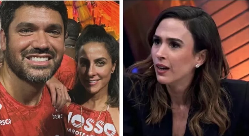 Tatá Werneck alfineta Carol Barcellos ao comentar namoro com Courrege