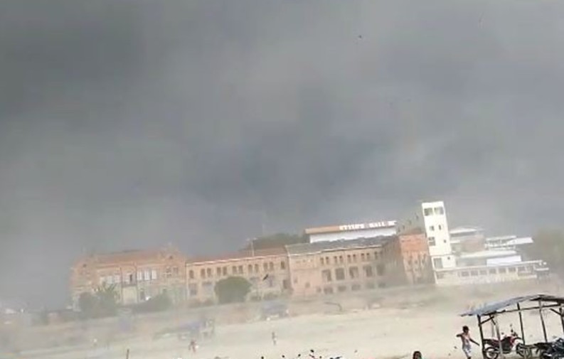 Tefé e Alvarães recebem alerta de temporal e deslizamento nesta terça-feira