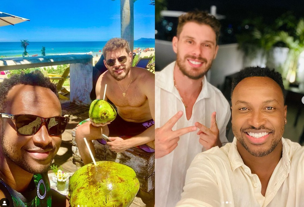 Thiaguinho e jogador de vôlei Bruninho são alvos de notícia falsa sobre namoro