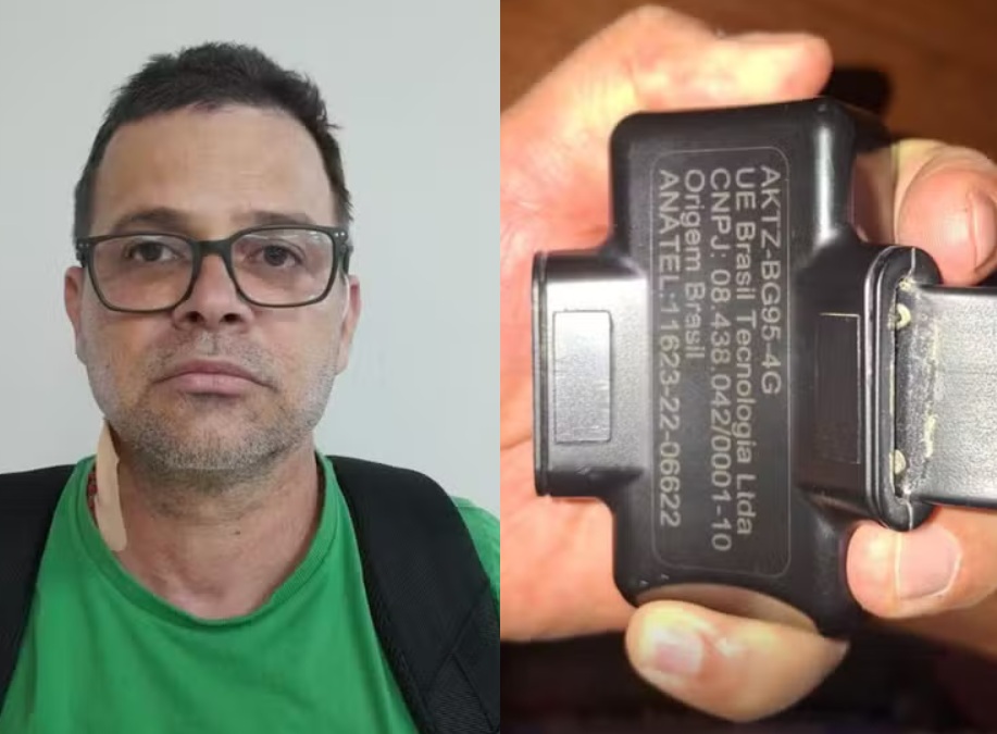 Tornozeleira eletrônica de Silvinei Vasques é encontrada em rodoviária no Paraguai