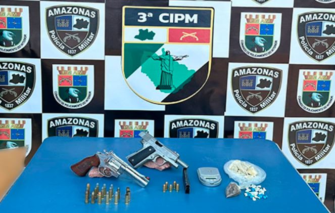 Membro de facção morre e outros dois são presos após tiroteio no Amazonas