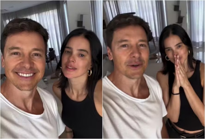 Rodrigo Faro anuncia que Vera Viel está curada do câncer