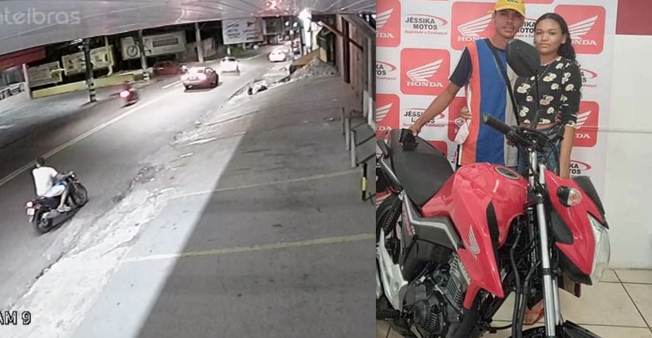 Vídeo mostra como foi acidente que vitimou casal de namorados em Manaus