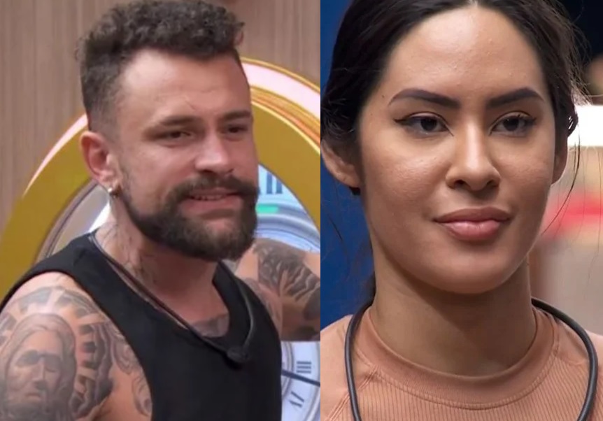 BBB24: Vinicius diz que está 'perdidinho' por Isabelle e chama sister de 'picanha mignon'