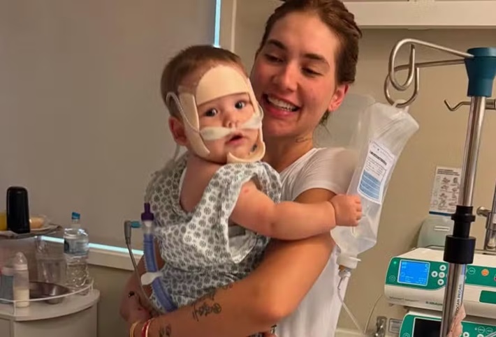 Na UTI, filho de Virgínia respira sem ajuda de aparelhos