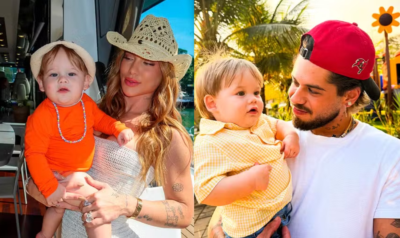 Virgínia e Zé Felipe celebram 1 ano de José Leonardo separados antes de festão