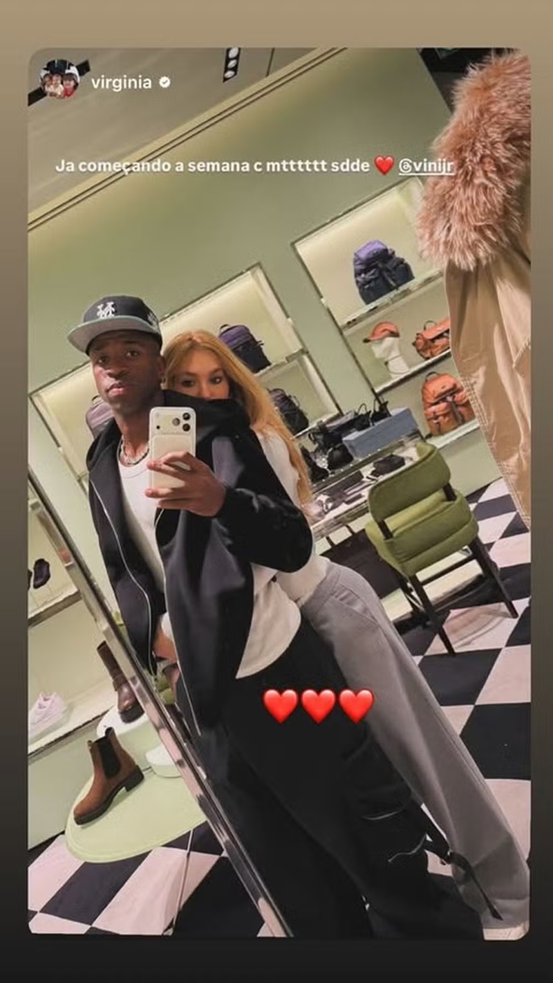 Vini Jr. e Virgínia trocam declarações e colocam fim em rumores de término