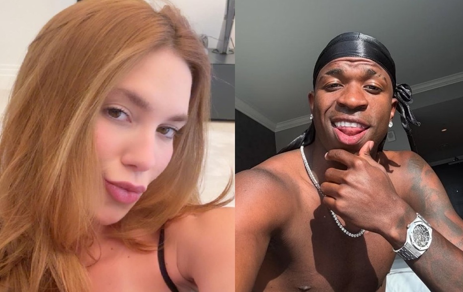 Virginia se hospeda na casa de Vini Jr e mostra treino na academia do jogador; veja